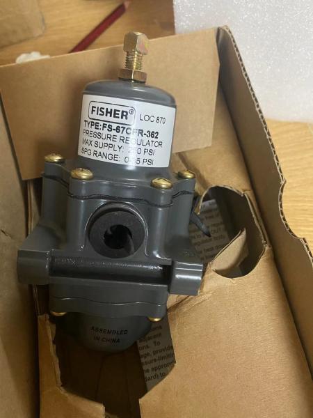 Buy cheap ASTM B85 Aluminium Fisher 67CFR 362 Instrument Supply Regulators from wholesalers