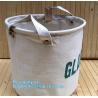 Buy cheap Cotton rope foldable canvas storage basket cloth laundry basket,Removable Fold Animal Canvas Clothing Toy Storage Box Ba from wholesalers
