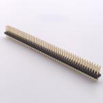 Dual Row 1.27mm PIN Header Connector 2x40 Pins Straight DIP PCB Mount