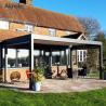 Buy cheap Bioclimatic Pergola Electric Patio Aluminum Waterproof Garden Outdoor Blinds Roof Gazebo Pergola Outdoor from wholesalers