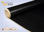 0.9mm Thickness 1000°F/550°C Heat Insulation Silicone Coated Fiberglass Fabric
