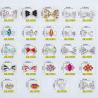 Buy cheap Hot NEW Wholesale Alloy Jewelry 3D Nail Art Jewelry Nail rhinestones Sticker Supplier Number ML1887-1901 from wholesalers