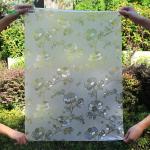 Decorative Window Film No Glue Privacy Static Cling Glass Films with Self