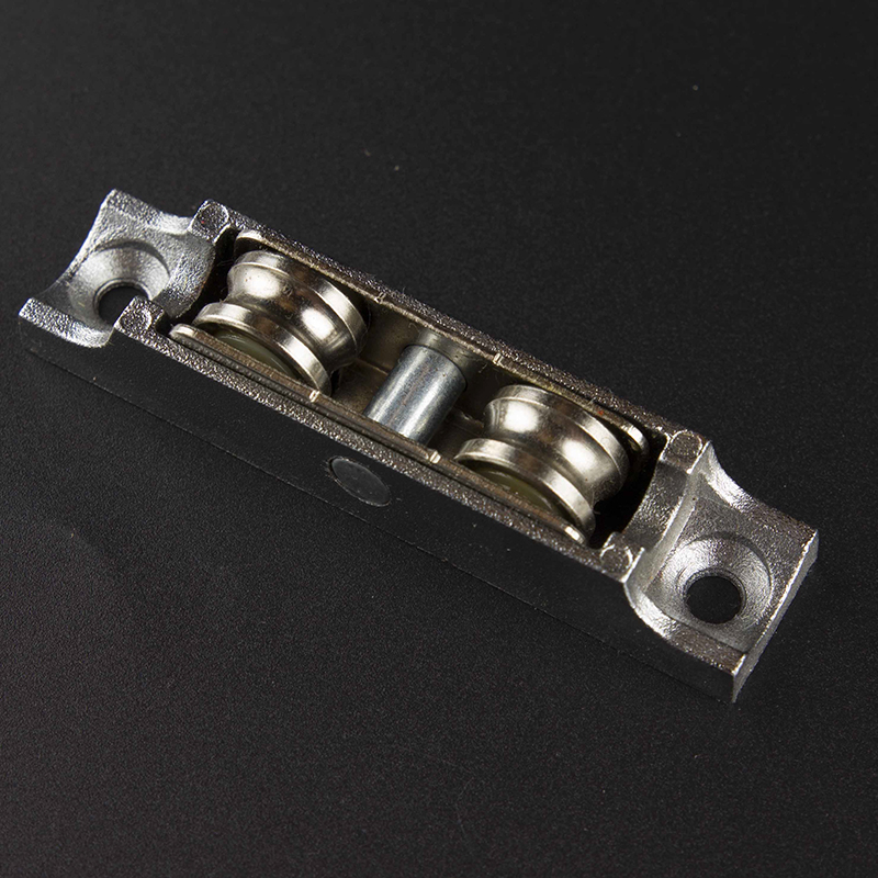 Iron Wheel Material Double Metal Roller-Groove Pulley for Durable UPVC Sliding Window