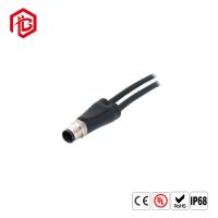Buy cheap M12 A Code Female Flange Type Connector 5 Pin Front Side Fastening Wires product