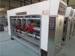 High Precision Alloy Steel Flexo Printer Slotter Machine Automatic Carton