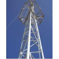 Buy cheap Durable Three Tubes Angle Steel Communication Tower For Wireless Telecommunicati product