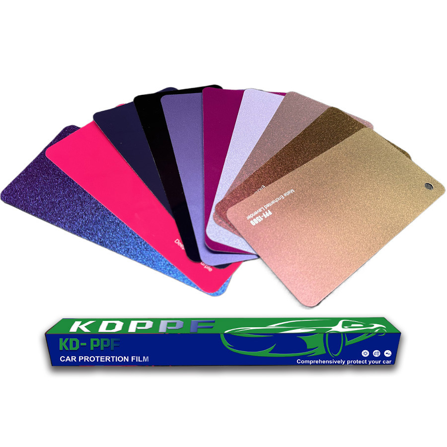 8 Mil Luxury Glitter Series Car Film Installation Friendly TPU Color Change PPF