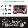 Buy cheap Rubber Accessories Automotive Engine Rubber Parts Custom High Quality Rubber Molded Parts Rubber Bellows Injection from wholesalers