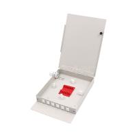 Buy cheap 6 Core 6 Port Fiber Termination Box Wall Mount SC Simplex Type Metal Housing product