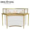 Buy cheap Customized Fashion Commercial Brass Circular Jewelry Showcase For Sale from wholesalers