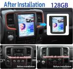 Wireless Car 1500 Dodge Ram Radio Upgrade 2014 2015 2016 2017 10.4 Inch