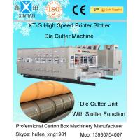 Buy cheap Cardboard Printing Automatic Corrugated Carton Machine , High Slotting Precision product