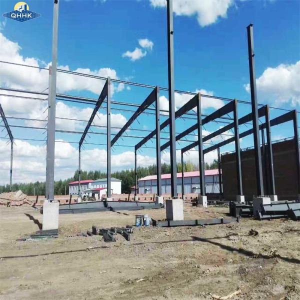 China Made Steel Structure Warehouse Construction Galvanized Painted Hangar /