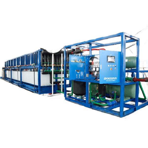 Motor Core Components 10Ton Block Ice Making Machine for Fishing Video