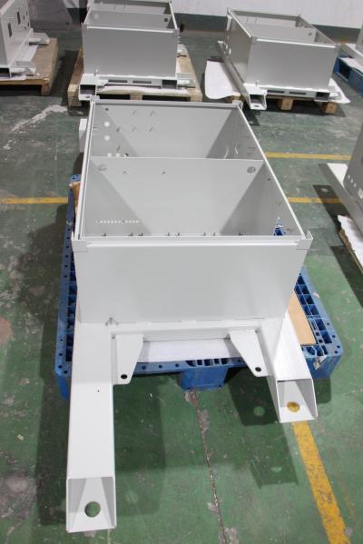 Buy cheap SGCC Stainless Steel Sheet Metal Bending Parts Electroplating from wholesalers