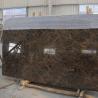 Buy cheap Dark Emperador White Marble Kitchen Worktops , Natural Marble Cabinet Tops from wholesalers