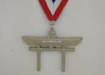 Olympic Awards MMA Gold Enamel Medals , Iron Man Running Race Sport Medals