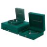 Buy cheap Velvet Emerald Color Jewelry Packaging Box For Necklace from wholesalers