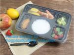 3 compartment plastic food storage Microwave Freezer Safe Plastic Disposable