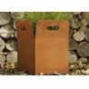Buy cheap Various Size Custom Corten Steel Planters For Yard / Garden Weather Resistant from wholesalers