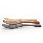 Nanmu Wooden Cooking Utensils Lacquered Fish Shaped Kitchenware Cutlery Set