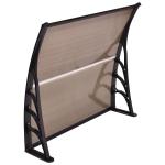 UV Protection PC Door Canopy Aluminum Patio Cover Window Awnings CE Approval