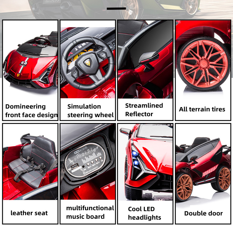 Sale Design Pink Toy Kids Ride On 12V Electric Cars Toy for Age Range 5 to 7 years