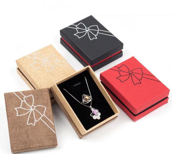 Buy cheap 157gsm Jewelry Folding Packaging Boxes 4 color Corrugated Paper from wholesalers