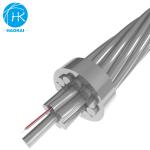 96 Fibers Stranded Over Head Cable OPGW Optical Ground Wire For Outdoor