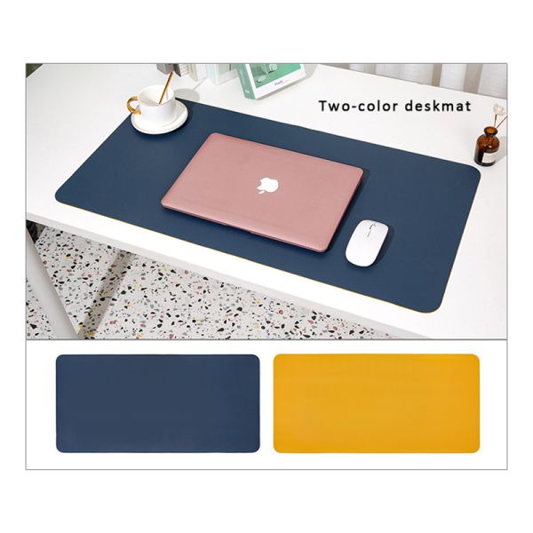Waterproof Large Pu Leather Mouse Pad for Office Desk Mat and Dual Leather Office Mat