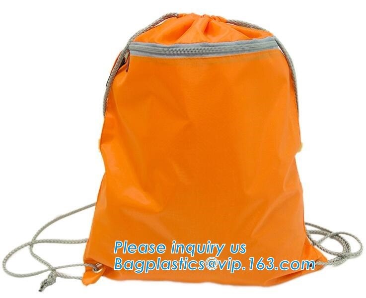 Polyester fabric drawstring bag /advertising pull rope backpack cloth bag /nylon shoulder pocket customization BAGEASE