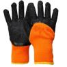 Buy cheap 7 Gauge Black Crinkle Latex Coated Gloves Half Coated from wholesalers