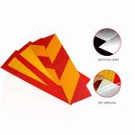 135 Mm*565 Mm Safety Reflective Sticker Customized Rear Marking Reflective