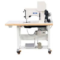 Double Needle Heavy Duty Compound Feed Lockstitch Sewing Machine for sale