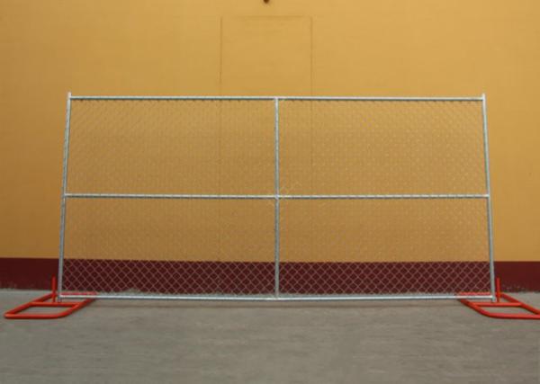 Buy cheap Anti - Aging Property Steel Temporary Fencing , Portable Temporary Chain Link Fence from wholesalers