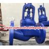 Buy cheap DIN3356 cast iron flanged bellows globe valve factory from wholesalers