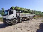 62-Meter Zoomlion Concrete Pump Truck Mercedes-Benz Chassis and Vibrating