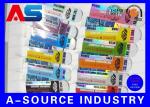 White Glossy Muscle Growth Acetate10ml Vial Boxes , Full Color Printing Glass