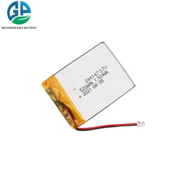 3.7v 520mah KC Approved Li Polymer Battery 244147 Battery 3.7V Mini Rechargeable