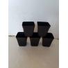 Buy cheap 70*80 mm Coex Black Round Azalea Pots Nursery Pots Seedling Plant Flower Gardening 100 from wholesalers