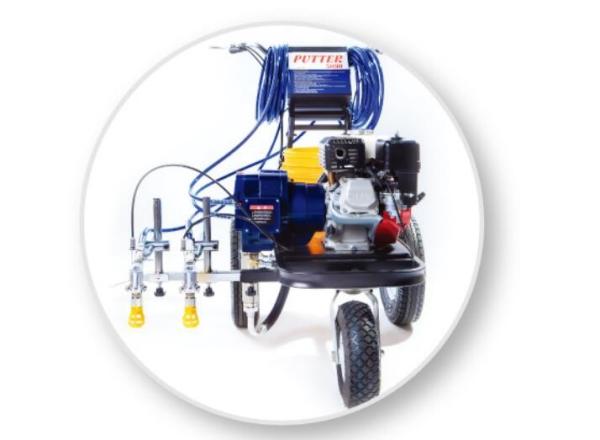 Buy cheap Spray Line Marking Machine For 2-Guns Professional Stripers , Road Painting Equipment from wholesalers