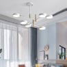 Buy cheap Modern Minimalist chandelier Black White chandeliers for Bedroom(WH-MI-231) from wholesalers