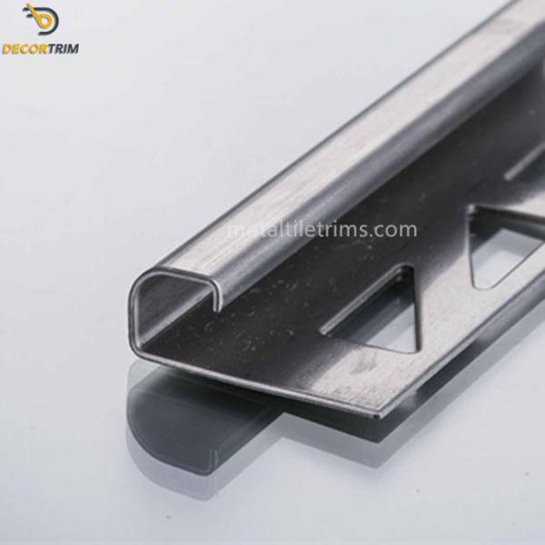 Buy cheap Curved Edge Stainless Steel Tile Trim Strip 8k Mirror Finish SGS Certified from wholesalers