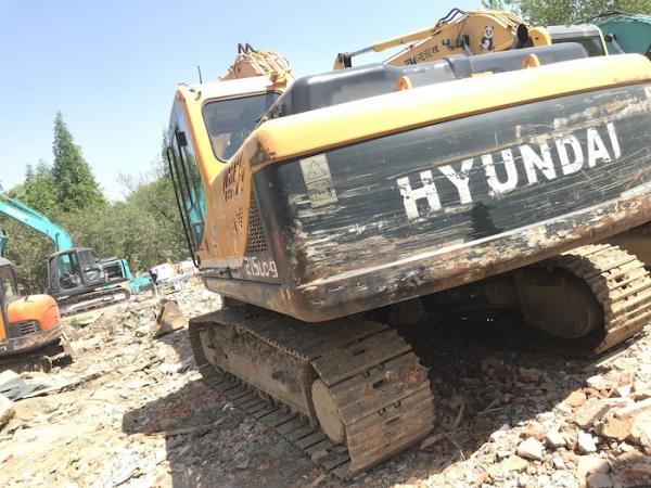 Buy cheap 215 Lc-9 Second Hand Hyundai Excavators / High Power 2nd Hand Excavators from wholesalers