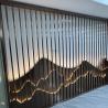 Buy cheap Clubhouse 0.4-20mm Stainless Steel Art Partition Wall Inox Divider Screen from wholesalers