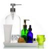 Buy cheap Empty Amber Glass Lotion Pump Bottles Soap Dispensers Bottle Jar Cosmetics Containers from wholesalers