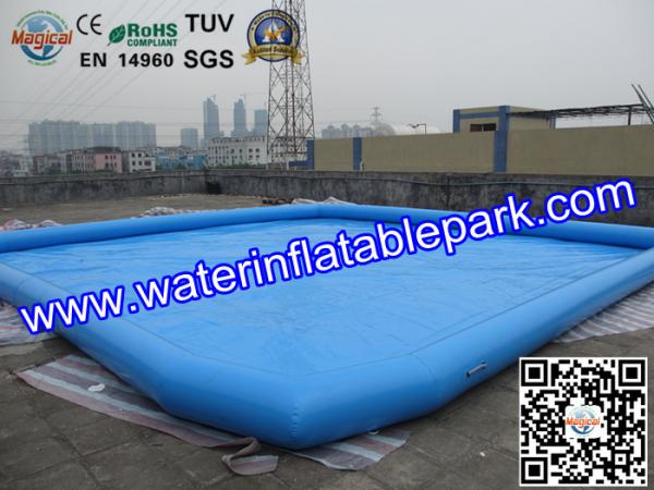 Buy cheap Large Square Inflatable Water Pool Outdoor Toys / Inflatable Swimming Pools from wholesalers