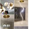 Buy cheap Modern diamond crystal pendant lights living dining room bedroom kitchen indoor lighting(WH-NC-44) from wholesalers