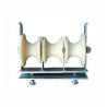 Buy cheap 10KN Rated Load Triple Pulley Block Cable Power Roller For Small Bore Conductor from wholesalers